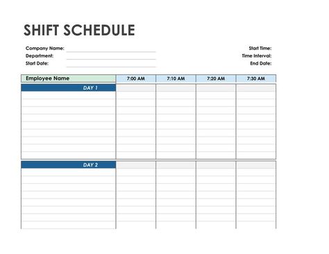 This free shift schedule template can help in planning out your employees’ work schedules on a weekly basis. It’s editable and downloadable in Excel. Monthly Work Schedule Template, Shift Schedule Template, Weekly Task List, Work Schedule Template, Task List Template, Free Weekly Planner Templates, Weekly Schedule Template, Weekly Calendar Template, Weekly Planner Free