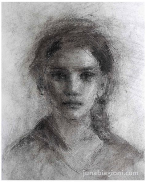 Part of the online charcoal portrait class "The Many Faces of Charcoal" by Juna Biagioni. Charcoal Drawing Tutorial, Hipster Drawings, Mixed Media Portrait, Art Charcoal, Charcoal Portraits, Charcoal Sketch, Charcoal Art, Collage Art Mixed Media, Online Class