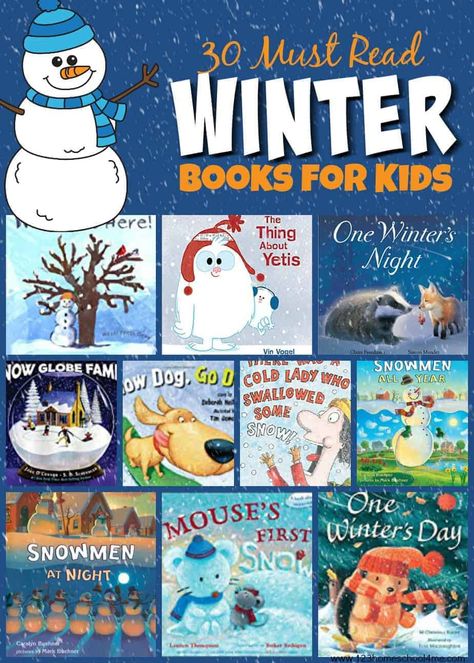 Winter Books For Kids, Winter Lesson Plan, Winter Reads, Winter Classroom, Winter Kindergarten, Winter Activities For Kids, Winter Books, Kindergarten Books, Winter Preschool