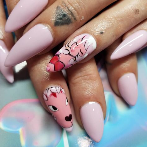 Liz / リズ on Instagram: “Steven Universe 💖💎🦁💖 . . . #stevenuniverse #stevenuniversenails #pinkdiamond #lion #leonails #leoseason #keepleoseasonkawaii 😹💖” Steven Universe Inspired Nails, Steven Universe Nail Designs, Steven Universe Nail Art, Steven Universe Nails, Garnet Nails, Universe Nails, Adventure Time Nails, Hair And Nails Vitamins, Simple Wedding Nails