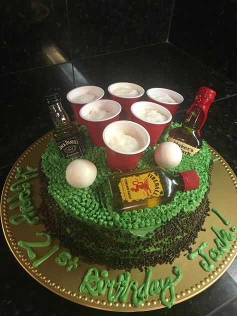 21st birthday cake