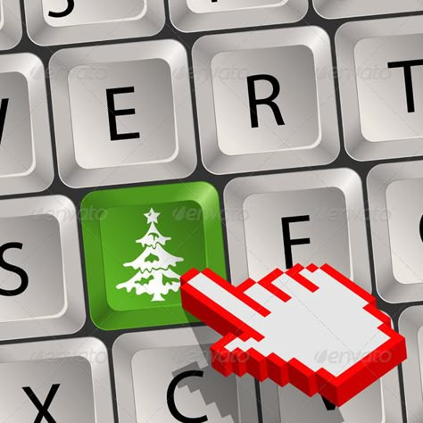 Christmas Concept  #GraphicRiver         Computer keyboard with a Christmas key with Tree and Pixel Hand Cursor, vector. File saved as EPS 10. Use transparency effects and different blending modes to add volume and create shadows. Text is converted to curves.     Created: 6November13 GraphicsFilesIncluded: JPGImage #VectorEPS Layered: Yes MinimumAdobeCSVersion: CS Tags: button #celebration #christmas #computer #concept #cursor #december #green #hand #holiday #icon #idea #internet #key #keyboard Vintage Space Art, Wine Advertising, Mailing Design, Christmas Key, Christmas Advertising, Blending Modes, Christmas Graphic Design, Tree Vector, Holiday Icon