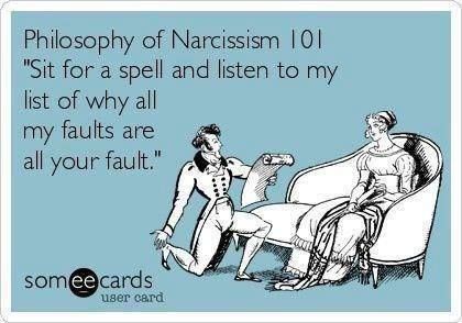 Funny. It's honorable to admit to mistakes. We all make 'em. Personal responsibility can be hard to do. Narcissistic Behavior, Toxic People, E Card, Someecards, Ex Husbands, Narcissism, Just In Case, Me Quotes, A Man