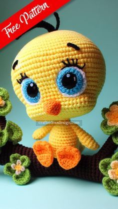 Disney Crochet Patterns, Crochet Toys Free, Easy Crochet Animals, Crochet Disney, Pola Amigurumi, Crochet Animals Free Patterns, Crochet Amigurumi Free Patterns, Fun Crochet Projects, Crochet Animal Patterns