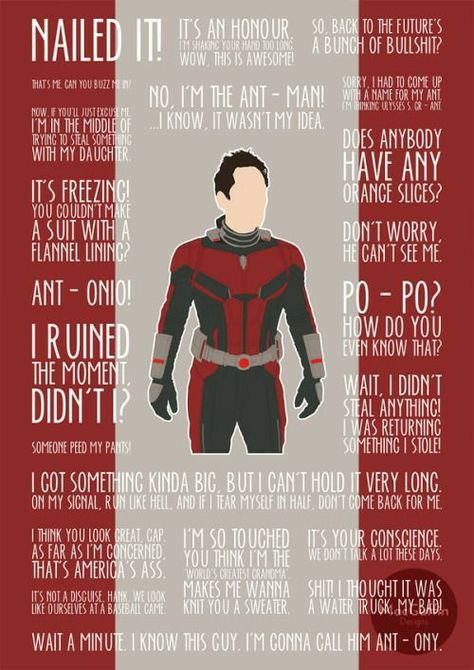 Ant Man Poster, Marvel Movies List, Marvel Movies In Order, Read Quotes, Avengers Quotes, Marvel Fanart, Marvel Background, Univers Dc, Marvel Quotes