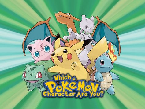 Which Pokemon Character Are You? Pokemon Trivia, What Pokemon Are You, Anime Quiz, Pokemon Facts, Pokemon Quiz, Pokemon Ideas, Which Character Are You, Senior Pranks, Pikachu Art