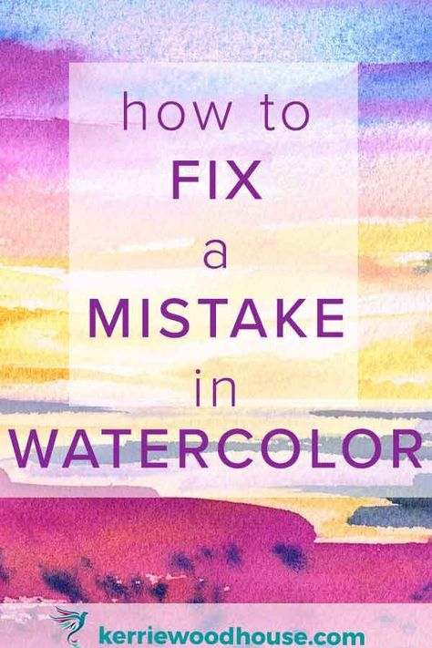 How To Blend Watercolors, Cool Watercolor Ideas, Watercolor Exercises, Watercolor Basics, Bad Painting, Teaching Watercolor, Learn Watercolor Painting, Watercolor Beginner, Watercolor Flowers Tutorial