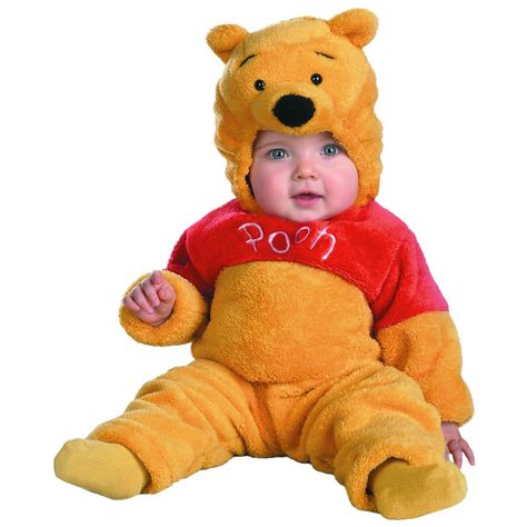 Pooh Costume, Pooh Bebe, Winnie The Pooh Costume, Winnie The Pooh Halloween, Baby Boy Halloween, Baby First Halloween, Disney Halloween Costumes