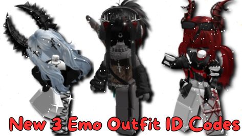 New 3 Emo Outfits ID Codes + Links For Brookhaven RP, Berry Avenue, And Bloxburg - STUD GAMER Aesthetic Boy Outfit, Emo Outfit Ideas, Emo Outfit, Corset Pants, Emo Fits, Gem Hair, Red And Black Outfits, Roblox Emo Outfits, Wallpaper Girly