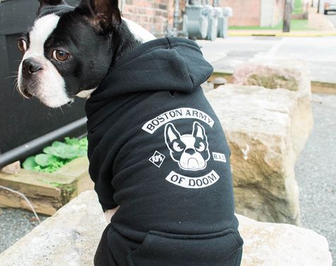 Boston Terrier shop on Etsy! Browse unique items from Clevotine on Etsy, a global marketplace of handmade, vintage and creative goods. Boston Terrier Rescue, Boston Terriers, Dog Hoodie, Cleveland Ohio, Silk Screen Printing, White Silk, Silk Screen, Unique Items, Pet Clothes