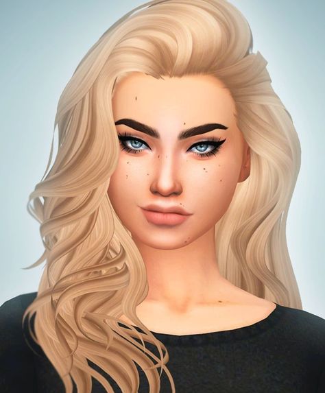 Sims 4 Ps4, Cc The Sims 4, Sims 4 Cc Hair, Cc Hair, Makeup Cc, Sims 4 Cc Skin, Queen Makeup, Sims 4 Mm, Sims 4 Characters