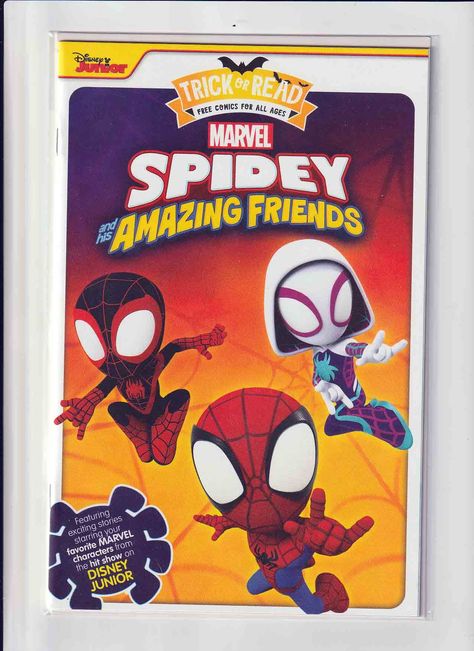 Spidey and His Amazing Friends Halloween Trick-or-Read 2023 SPIDEY AND HIS AMAZING FRIENDS HALLOWEEN TRICK-OR-READ 2023 will give young readers a chance to enjoy a new collection of Spidey adventures! Fun Pasta Shapes, Fun Pasta, Rare Comic Books, Annies Homegrown, Cheddar Mac And Cheese, Spidey And His Amazing Friends, Memory Match Game, Friend Activities, Kids Exploring