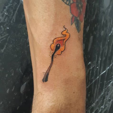 Dumpster Fire Tattoo, Burning Tattoo, Flame Tattoo, Neon Tattoo, Celestial Tattoo, Food Tattoos, Flame Tattoos, 100 Tattoo, 1 To 100