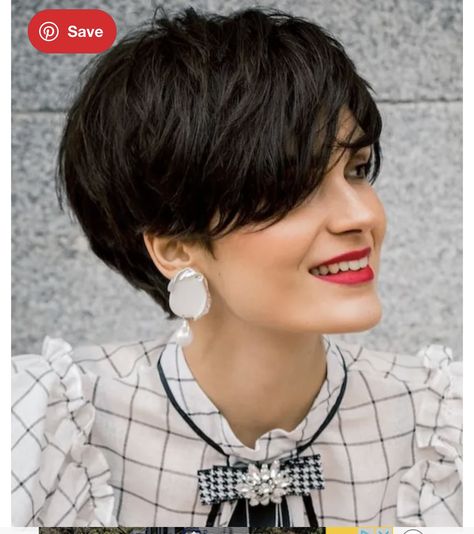 Brunette Pixie, Pixie Cut Styles, Longer Pixie Haircut, Long Pixie Hairstyles, Fine Straight Hair, Long Pixie Cuts, Short Hairstyles For Thick Hair, Long Pixie, Short Hair Haircuts