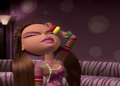 #mood #moodboard #yasmin #bratz #doll #meme #reaction #fashion #y2k #aesthetic Bratz Meme Reaction, Yasmin Bratz Aesthetic, Bratz Reaction Pics, Bratz Meme, Yasmin Bratz, Scared Meme, Bratz Yasmin, Girl Bye, 28th Birthday