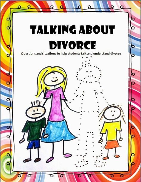 Talking about divorce can be difficult for kids. Find out how this resource can make it easier Divorce Cards, Co-parenting, Middle School Counselor, Divorce Counseling, Dealing With Divorce, Middle School Counseling, Individual Counseling, Group Counseling, Counseling Lessons