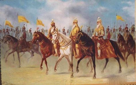 Hari Singh Nalwa, Sikh Warrior, Golden Temple Wallpaper, Ranjit Singh, Maharaja Ranjit Singh, Compound Wall Design, Warriors Wallpaper, Guru Pics, History Painting