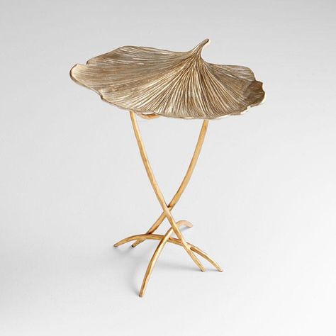 Fantasia Frond Table design by Cyan Design Communal Living, Leaf Projects, Plate Decoration, Contemporary Modern Furniture, Design Rules, Cyan Design, Top Interior Designers, Leaf Table, City Furniture