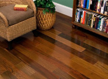 Love hardwood floors and wouldn't never have anything else...Hardwood floor walnut. Like color Brazilian Walnut Floors, Walnut Hardwood Flooring, Real Hardwood Floors, Ll Flooring, Installing Hardwood Floors, Walnut Floors, Real Wood Floors, Wood Floors Wide Plank, Flooring Inspiration