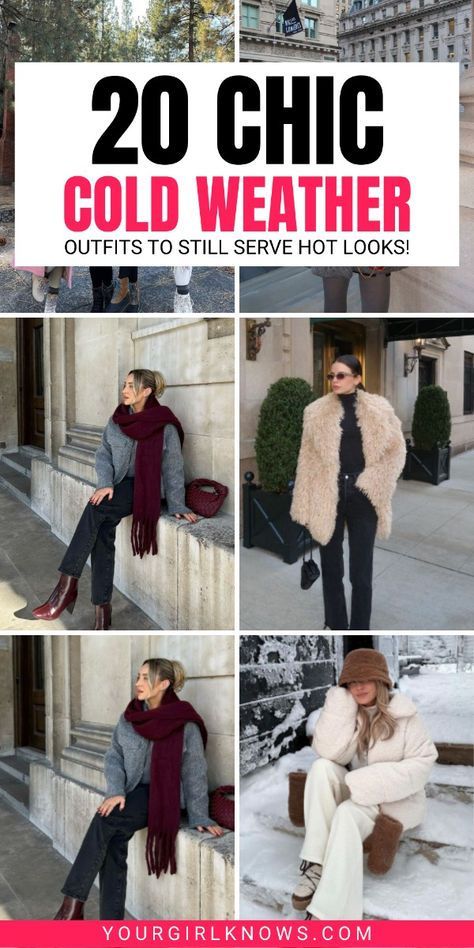 Dressing For Cold Weather, Cold Weather Dresses, Winter Outfit Ideas, Body Acceptance, Warm Dresses, Make It Easy, Cold Weather Outfits, Winter Outfit, Cold Winter