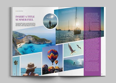 Best Layout Design, Travel Book Design Layout, Travel Layout Design, Magazine Photo Layout, Photobook Layout Design, Art Magazine Design, Magazine Spread Layout, Graphic Design Book Layout, Magazine Spread Design