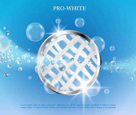 Soap Branding, Creative Advertising Photography, Concept Poster, Poster Blue, Water Patterns, Graphic Design Ads, Washing Powder, Laundry Soap, Market Shopping