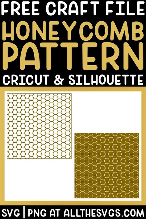 Honey Comb Stencil Patterns, Svg Background Patterns Free, Bee Svg Free, Honeycomb Template, Honeycomb Stencil, Hexagon Template, Honey Bee Home, Printable Background, Stencil Print