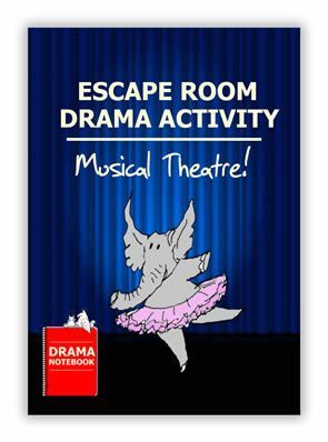 Engaging escape room activity that can be played in the classroom or online. Collaborate to crack codes and learn musical theatre vocabulary. Fun for middle and high school students. Easy prep activity lasts about 30 minutes. The objective of this engaging activity is to make your way “On Stage” for opening night of a Musical! Navigate your way through different ‘rooms’ in the theatre and finally discover what show you will be performing tonight! Drama Games For Kids, High School Theatre, Drama Lessons, Orchestra Classroom, School Theatre, Theatre Crafts, Theatre Games, Drama Activities, Teaching Theatre