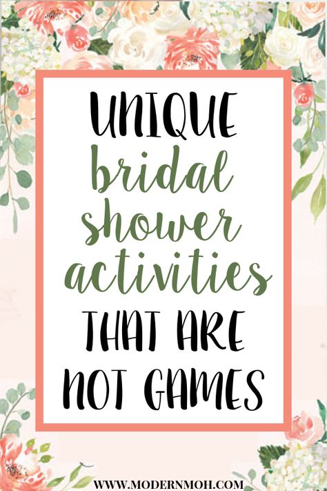 Shower Activities, Mrs Always Right, Bridal Shower Activities, Couple Wedding Shower, Bridal Shower Inspo, Bridal Shower Planning, Bridal Shower Inspiration, Wedding Shower Games, Unique Bridal Shower