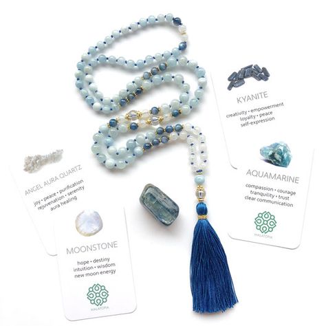 MALATOPIA yoga mala, mala beads, bracelet, yoga jewellery, mala workshop and mala supplies - MALATOPIA | yoga mala, bracelet, mala workshop Goddess Anahita, Lunar Energy, Mala Making, Meditation Beads Mala, Moon Energy, Love Wisdom, Mala Jewelry, Mala Bead Necklace, Crystal Guide