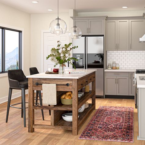 Kitchen island for small kitchen