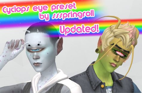 Sims 4 Alien Cc, Sims 4 Alien, Alien Clothes, Bigger Eyes, Sims 4 Cc Eyes, Alien Face, Sims 4 Cc Skin, Glasses Makeup, Best Sims