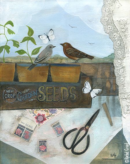 Rachel Grant, Hebden Bridge, Meet The Maker, Collage Drawing, Bird Quilt, Artist Sketchbook, Surface Decoration, Do It Yourself Crafts, Sketchbook Art Journal