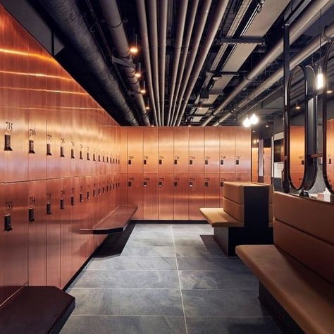 @lucashugh shared a photo on Instagram: “Happy 1st birthday @thirdspacelondon . This is the beautiful changing room of their London city location. #luxurygym #london” • Aug 13, 2019 at 11:47am UTC Gym Architecture, Kitchen Wall Units, Third Space, Sports Locker, Luxury Gym, Furniture Design Sketches, Gym Lockers, Gym Interior, Spa Business