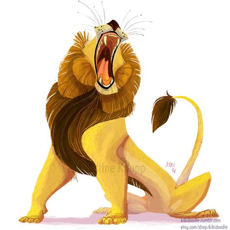 Lion Roar, Tattoo Lion, Animal Caricature, Lion Illustration, Roaring Lion, Animal Character, Trendy Tattoo, Lion Art, Norman Rockwell