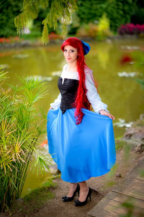 Ariel Cosplay Disney, Ariel Cosplay, Ariel Disney, Disney Cosplay, Fright Night, Ariel The Little Mermaid, Costume Makeup, The Little Mermaid, Ariel