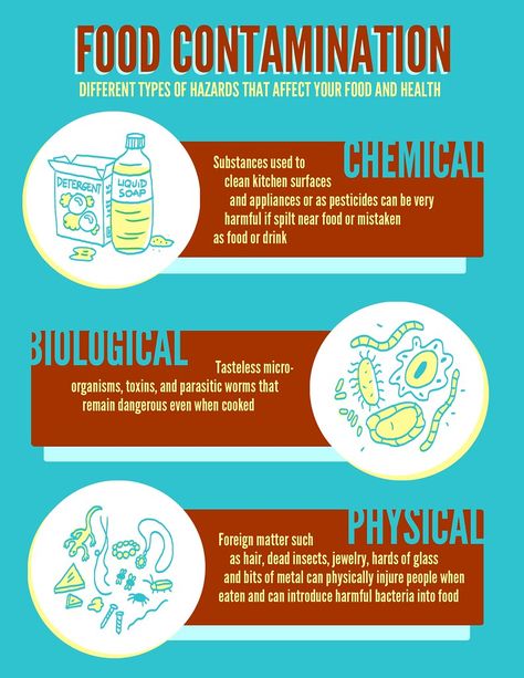 Difference Between Contamination and Cross-contamination Cross Contamination Food Safety, Food Safety Posters, Food Contamination, Parasitic Worms, Food Spoilage, Weak Immune System, Contaminated Food, Food Handling, Food Tech