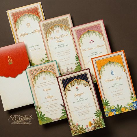 Destination Wedding Invite, Digital Invitations Design, Wedding Card Design Indian, Indian Wedding Invitation Card Design, Bespoke Invitations, Digital Invitations Wedding, Indian Wedding Invitation Cards, Bespoke Wedding Invitations, Animated Invitations