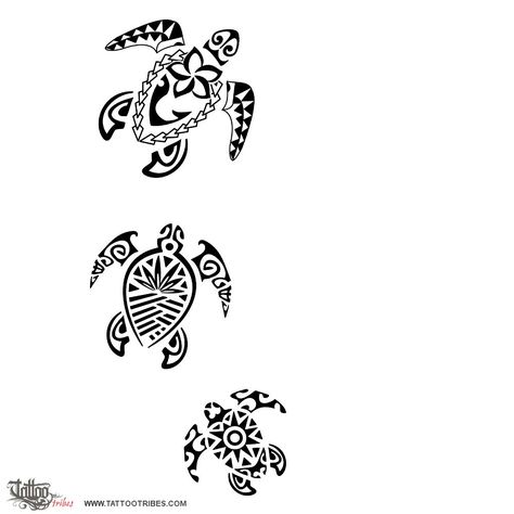 Hawaiian Turtle Tattoos, Ta Moko Tattoo, Tattoo Main, Turtle Tattoos, Sea Turtle Tattoo, Turtle Tattoo Designs, Tattoo Trend, Samoan Tattoo, Hawaiian Tattoo