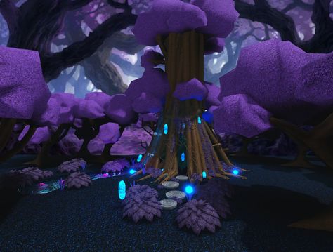 Bloxburg Enchanted Forest, Bloxburg Terrain, Bloxburg Fantasy Build, Bloxburg Fairy House, Bloxburg Designs, Castle Layout, Magical House, Bloxburg Builds, Enchanting Forest