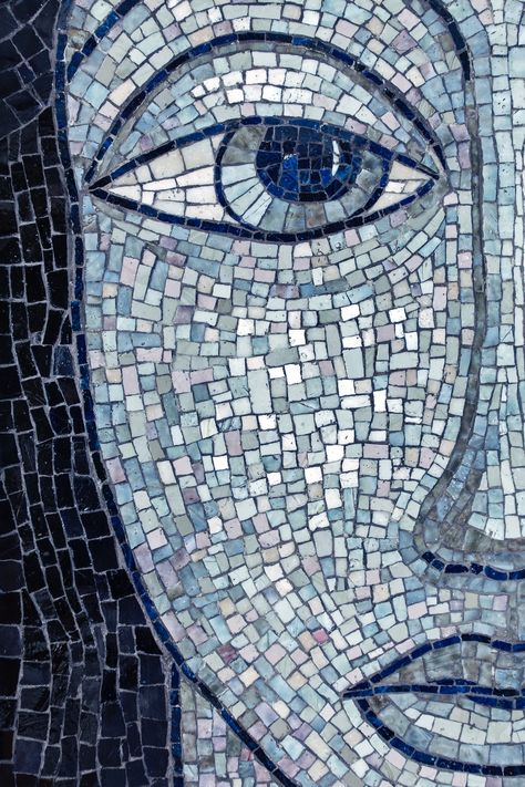 Professional Directory | Society of American Mosaic Artists Mosaic Aesthetic Design, Mosaics Artwork, Mosaic Eye, Mosaic Faces, Paper Mosaic, Mosaic Portrait, Roman Mosaic, Glass Mosaic Art, Art Mosaic