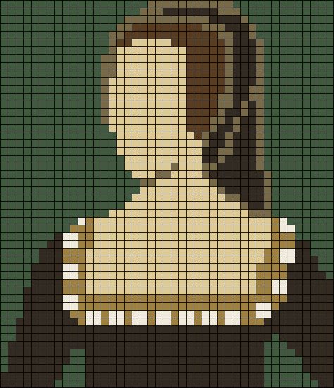 Alpha pattern #165203 | BraceletBook Famous Artwork, Anne Boleyn, Alpha Pattern, Alpha Patterns, Friendship Bracelet Patterns, Bracelet Patterns, Friendship Bracelet, Royalty, Queen