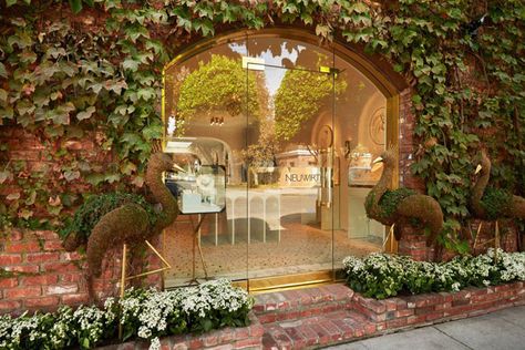 Irene Neuwirth Debuts First Boutique Retail Store Ideas, Bed Window, Irene Neuwirth Jewelry, Brentwood Country Mart, Exterior Landscaping, Store Inspiration, Melrose Place, Candy Necklaces, Fruit Jewelry