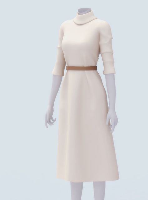 Simple Long Dress, The Sims 4 Cabelos, Die Sims 4, Sims Packs, Muebles Sims 4 Cc, Pelo Sims, Sims 4 Mm Cc, Sims 4 Gameplay, Sims 4 Dresses