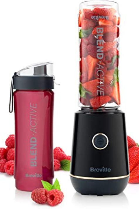 Make healthy, delicious smoothies, frozen juices, protein drinks and more; ideal for school, days out, work or the gym
One-touch blending action delivers perfect results in seconds; a quick and easy way to your 5-a-day
Powerful 350W motor smoothly blends frozen berries and ice with juice and other liquids; blending occurs in the top of the bottle so nothing gathers in the base Breville Blender, Healthy Delicious Smoothies, Soak Chia Seeds, Frozen Juice, Blender Smoothie, Smoothie Maker, Personal Blender, Delicious Smoothies, Smoothie Mix