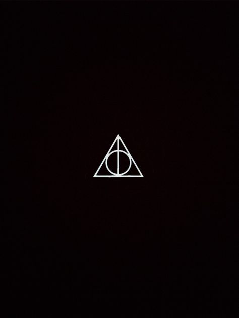 Deathly Hallows Wallpaper, Deathly Hallows Symbol, Book Wallpaper, Harry Potter Wallpaper, White Tattoo, Deathly Hallows, Black Wallpaper, Desktop Wallpaper, Wizard