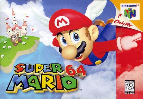 Super Mario 64 best video game ever! Playstation One, Super Metroid, N64 Games, Mario Games, Playstation 1, Star Fox, Retro Video, Pc Portable, Ocarina Of Time