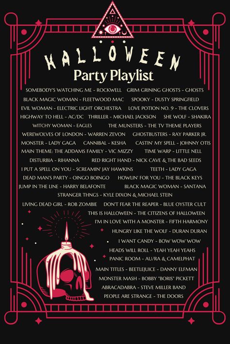 Halloween Dance Party Playlist, Spotify Playlist Covers Aesthetic Halloween, Cute Halloween Things To Do, Halloween Party Music Playlist, Halloween Song Playlist, Halloween Spotify Playlist Cover, Friend Halloween Party Ideas, Halloween Party Awards, Halloween Party Photo Op