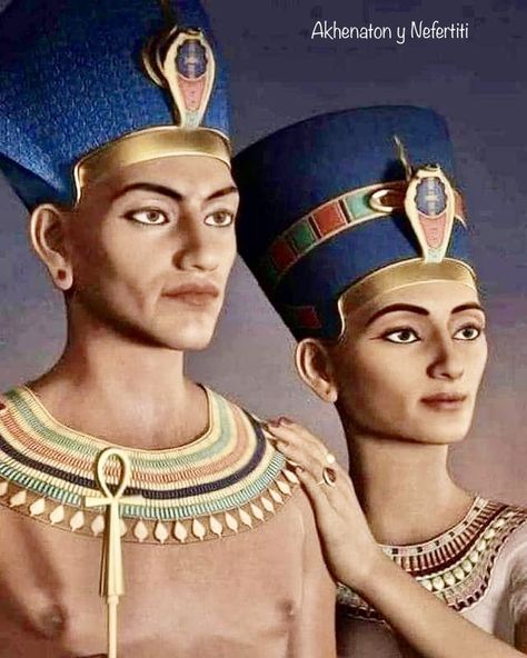 Egyptian Kings And Queens, Ancient Egypt Fashion, Ancient Egypt Pharaohs, Egyptian Queen Nefertiti, Egyptian Deity, Gods Of Egypt, Prince Of Egypt, Ancient Egyptian Gods, Ancient Egypt Art