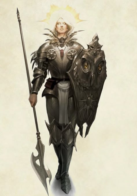 Paladin Shield, Aasimar Paladin, Dnd Paladin, Plate Armor, Pathfinder Character, Heroic Fantasy, Dungeons And Dragons Characters, Rpg Characters, Dnd Stuff